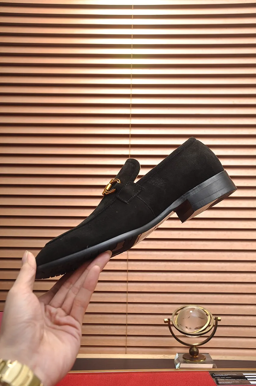 Men's shoes 💰500💶[Ferragamo/Ferragamo] The latest model in the counter. Original imported high-quality cowhide with open edges + imported 🐂 water-dyed cowhide lining + original luxury metal buckle + original combined outsole. Comparison without pressure 38--45 (45 is custom-made and cannot be returned or exchanged)